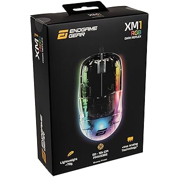 Amazon.co.jp: ENDGAME GEAR XM1 RGB ゲーミングマウス PMW3389